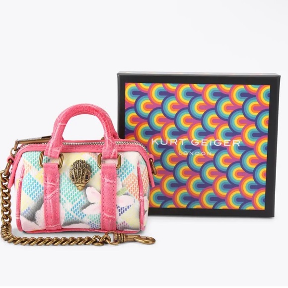 Kurt Geiger Camden Boston Bag Charm NWT - Picture 5 of 6